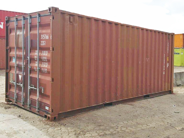 Used cargo-worthy 20' Standard shipping container